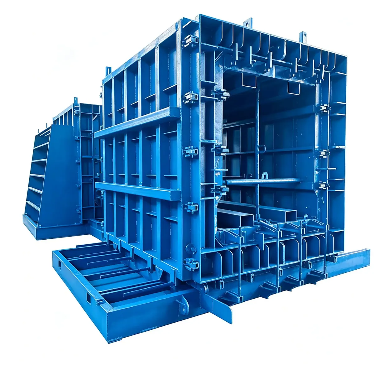 Box culvert moulds in the workshop