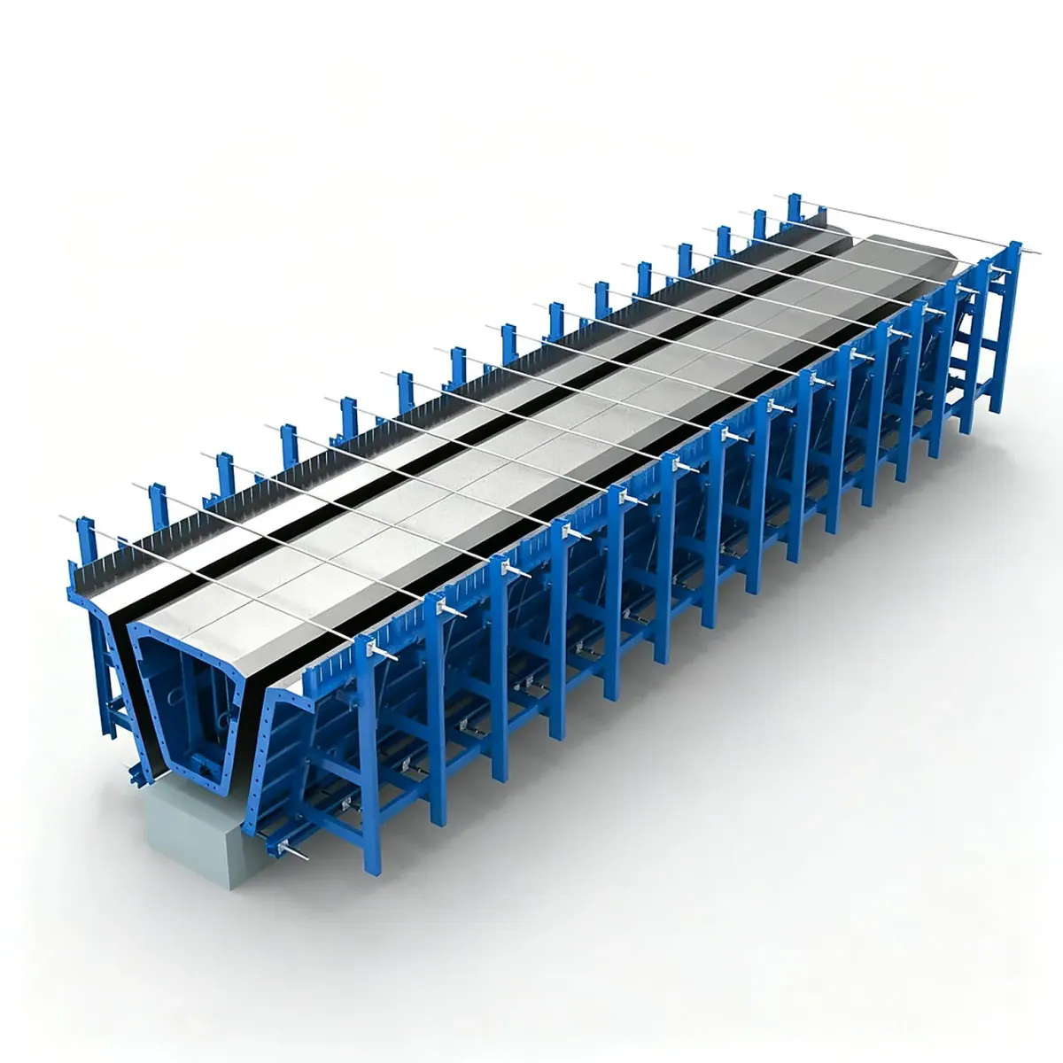 Box Girder Formwork - precast concrete steel formwork by Zhongbian Machinery