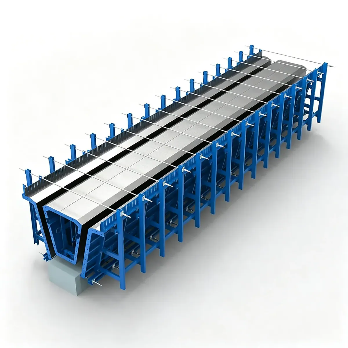 Box girder mould — internal formwork