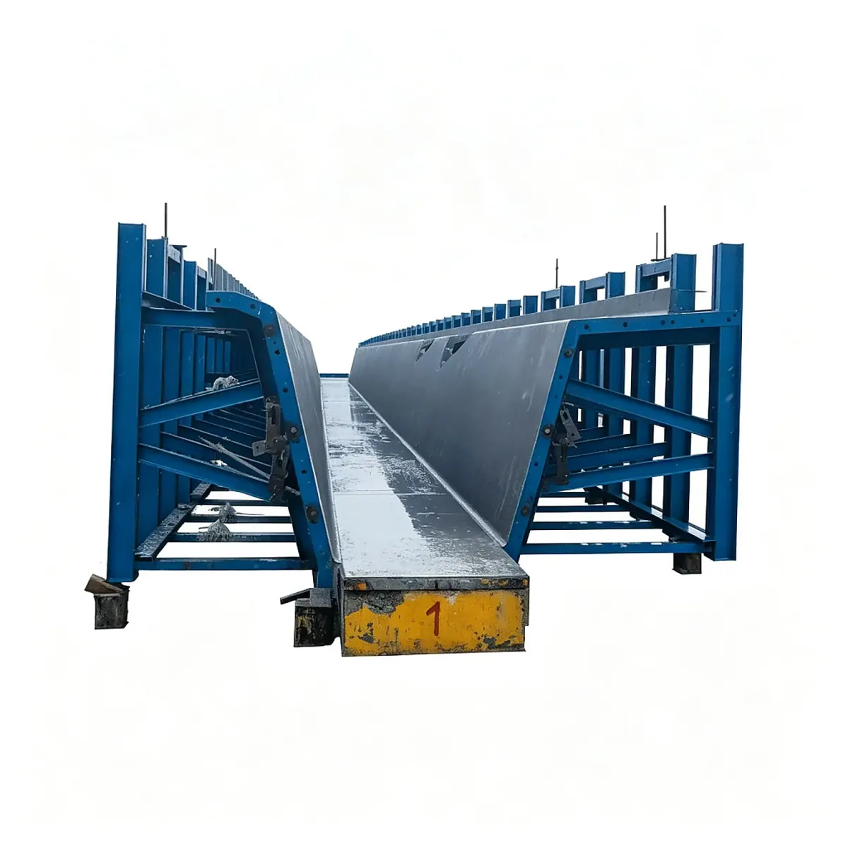 Box girder mould — external stiffening frame