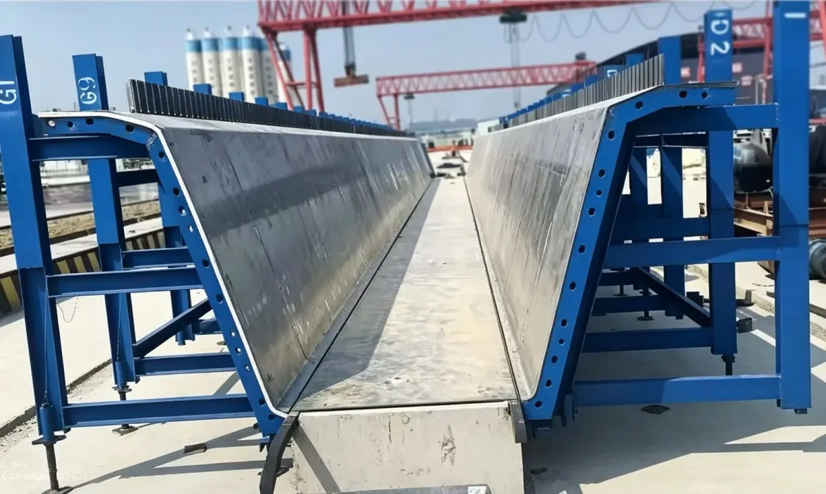 Custom T-Beam & Substructure Moulds - precast concrete formwork project