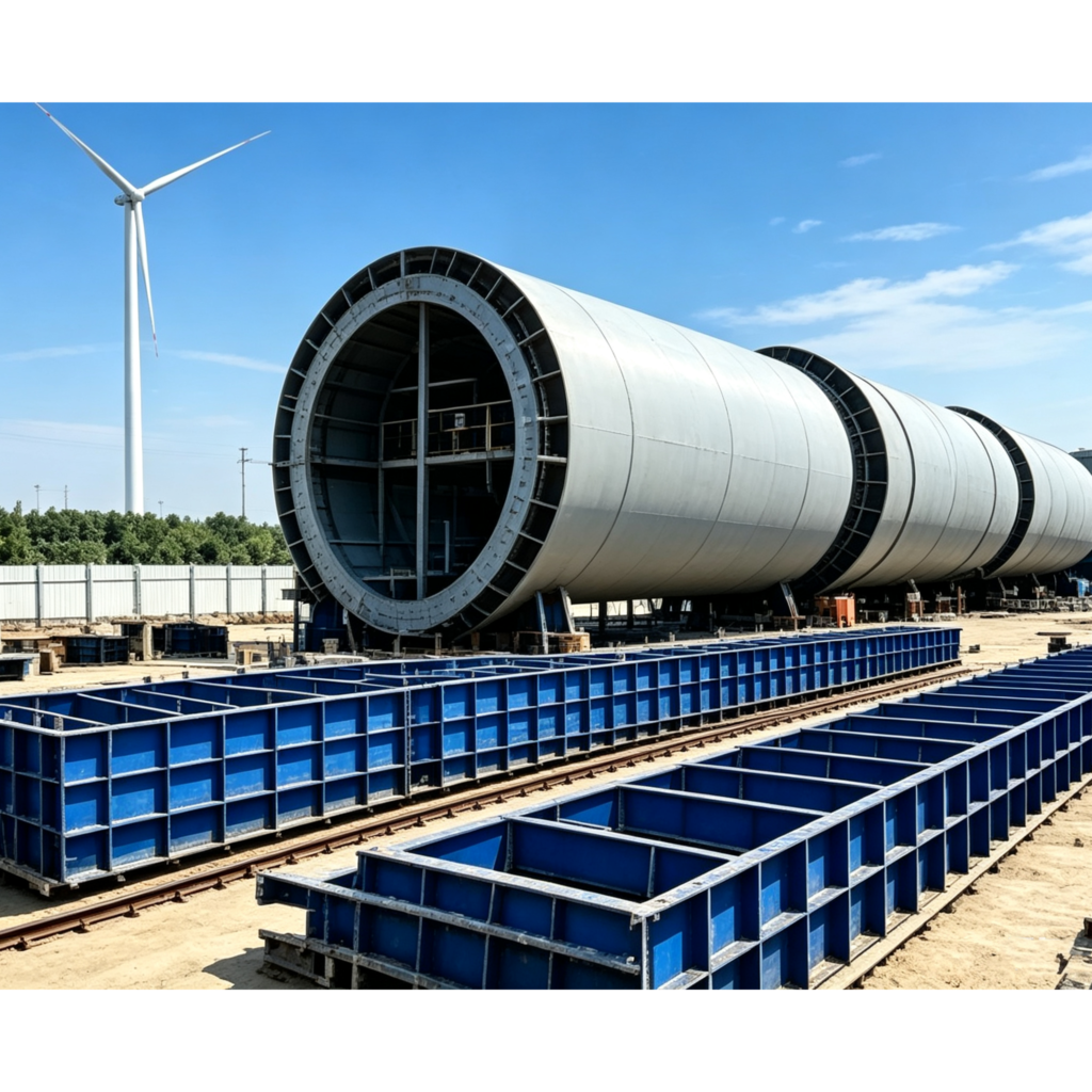 automotive Wind tower steel mould for new energy infrastructure construction